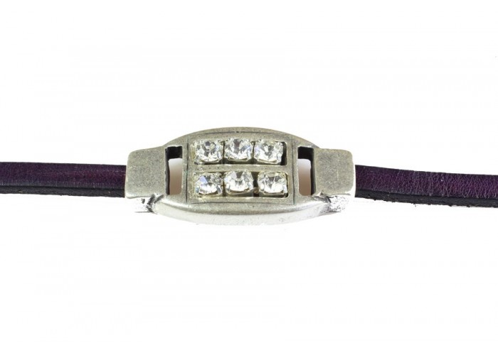 Entrepieza 6 strass oval...