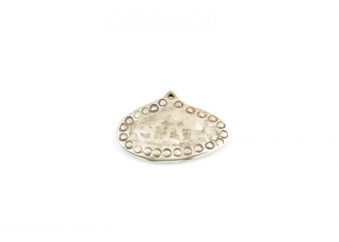 Colgante oval machacado...