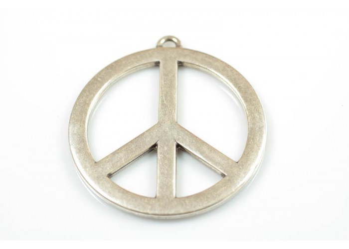 Colgante paz liso 62mm