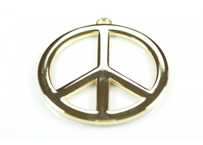 Colgante paz liso 60mm...