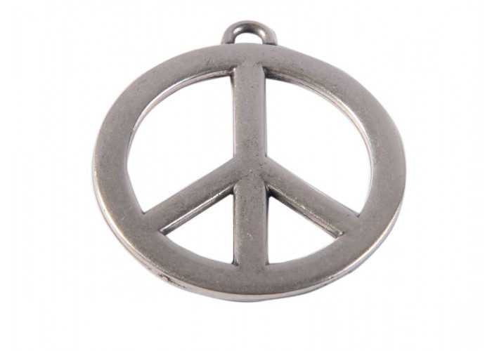 Colgante paz 43 mm liso