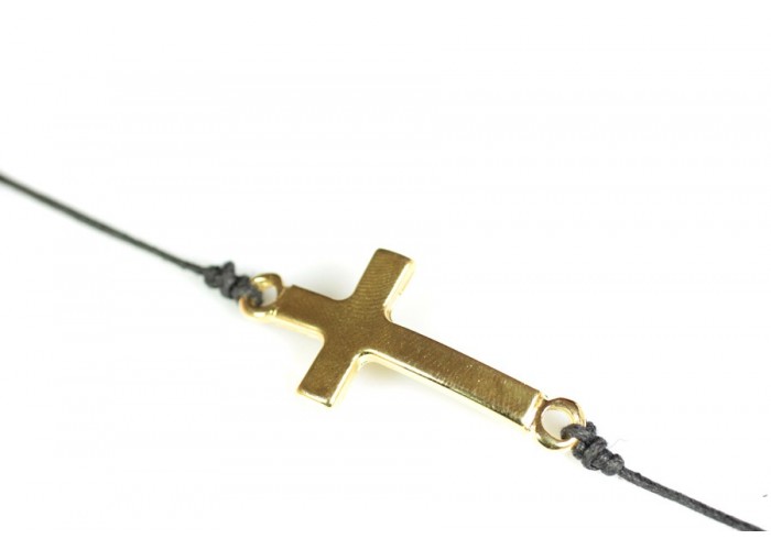 Conector cruz lisa dos aros...