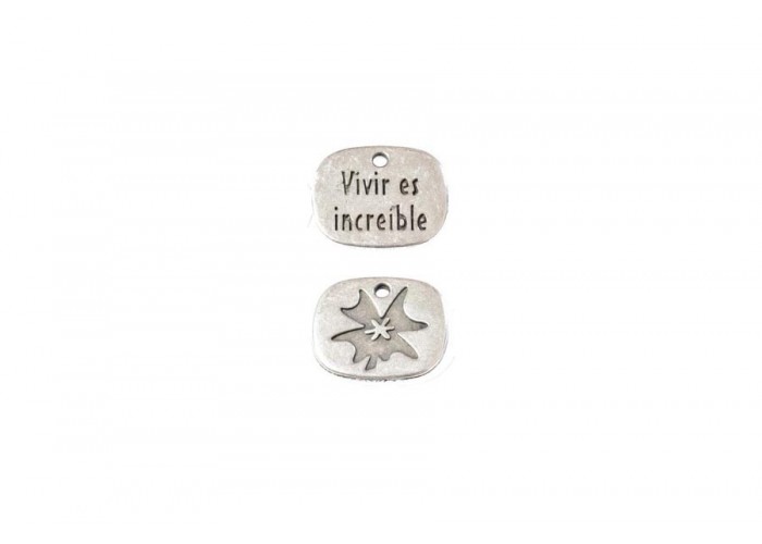 Colgante chapa frases mini...