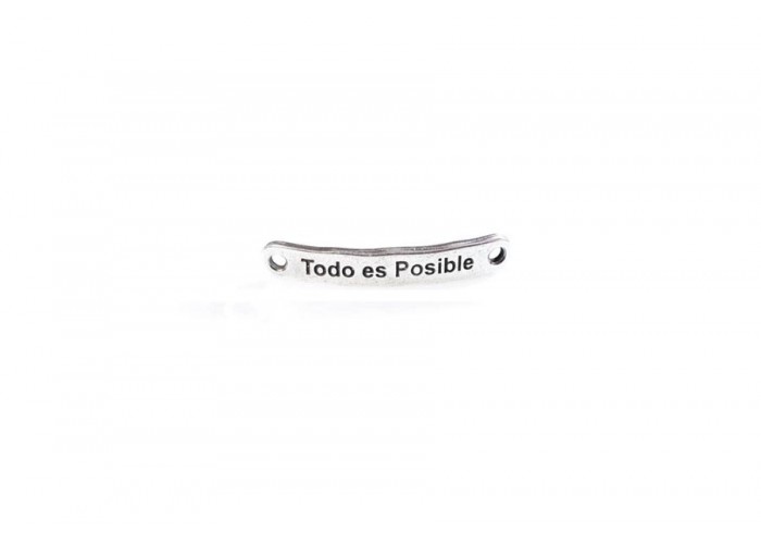 Pulsera frase (Todo es...