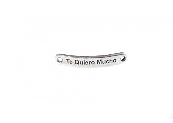 Pulsera frase (Te quiero...