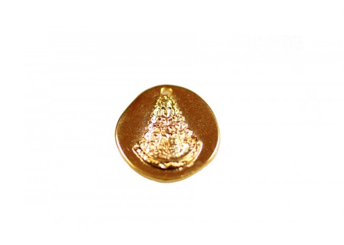 Colgante medalla virgen del...