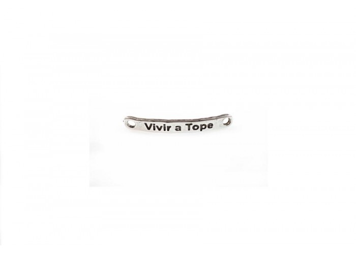 Pulsera frase (Vivir a...