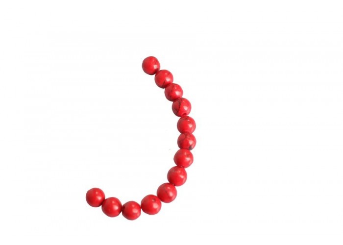 Tira de piedra Coral Bambú...