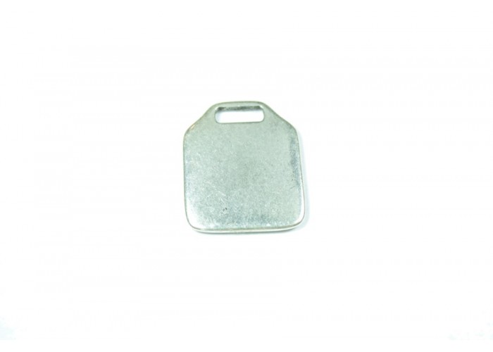 Chapa de llavero zamak baño...