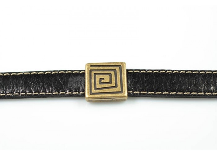 Entrepieza cuadrada espiral...