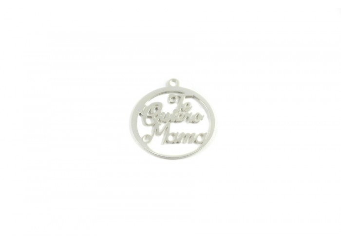 Colgante medalla Te quiero...