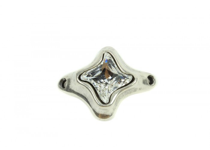 Entrepieza Zamak baño plata...