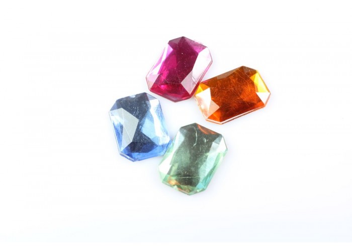 Chaton Rectangular acrilico...