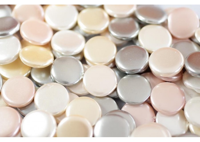 Tira perla de nácar plana...