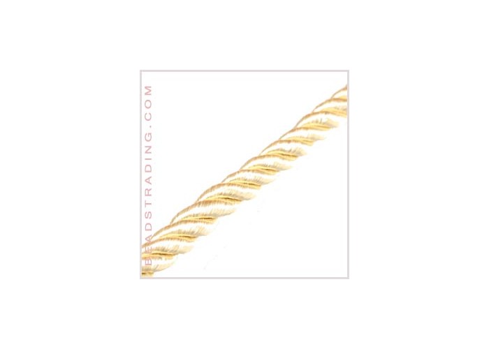 Cordón seda torzada 7mm...