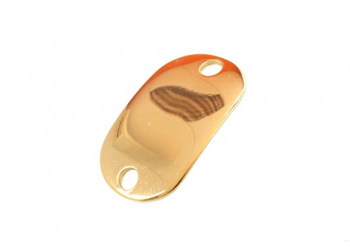 Chapa lisa oval 39x24mm...