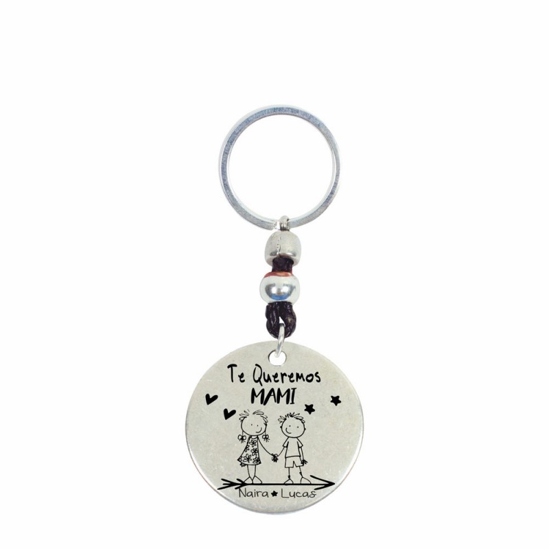 Chapa de llavero 30mm...