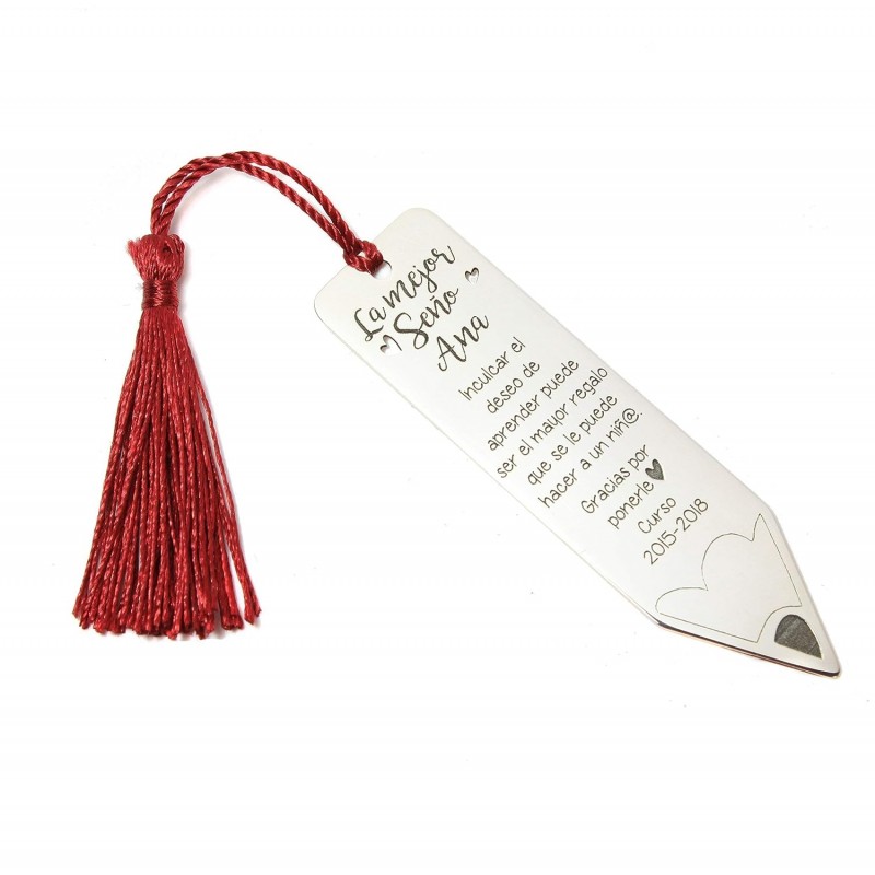 Marcapáginas Lápiz...