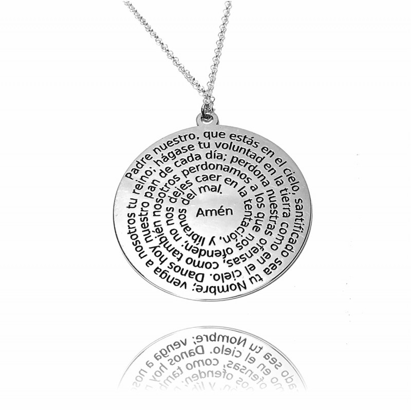 Colgante medalla 30mm Padre...