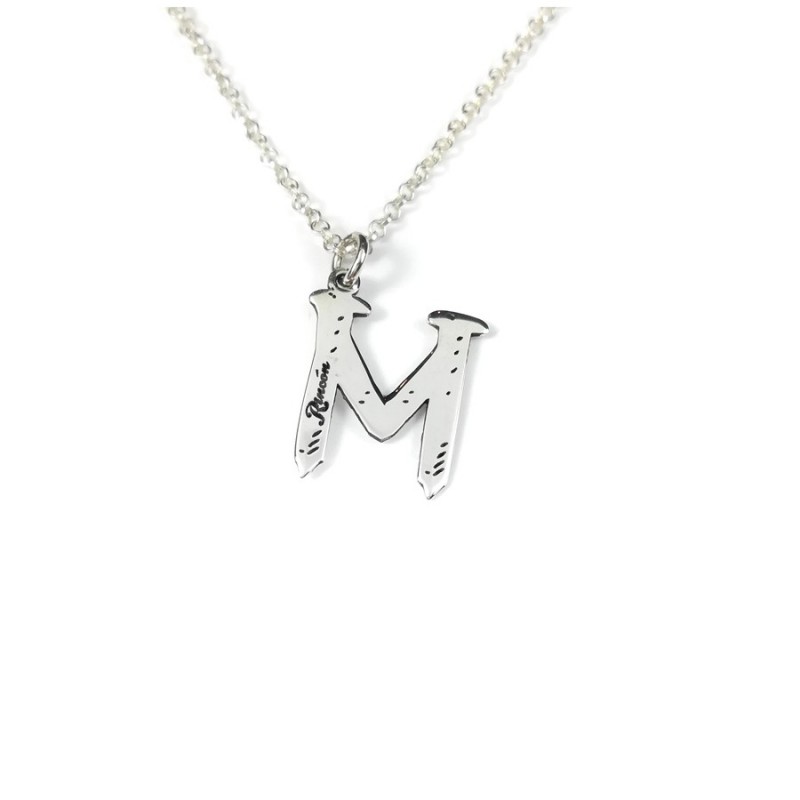 Colgante Letra Original en...