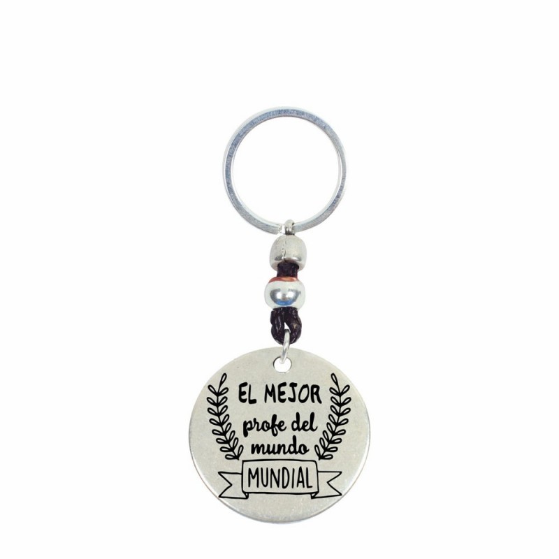 Llavero Zamak baño plata...