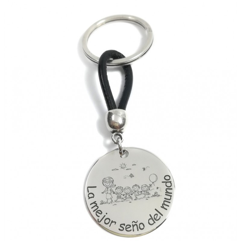 Llavero La mejor Seño del...