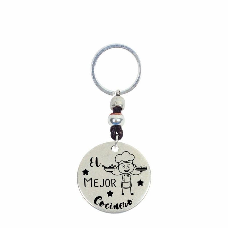 Llavero Zamak baño plata...