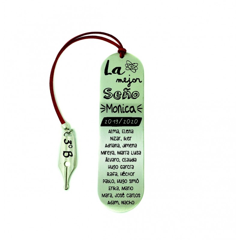 Marcapáginas La mejor Seño...