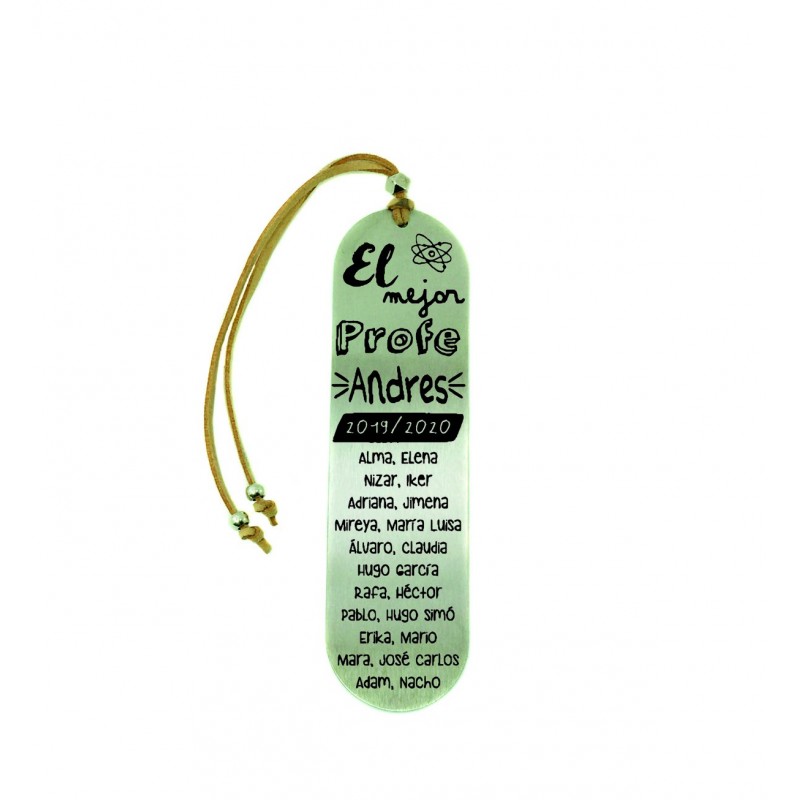 Marcapáginas El mejor Profe...