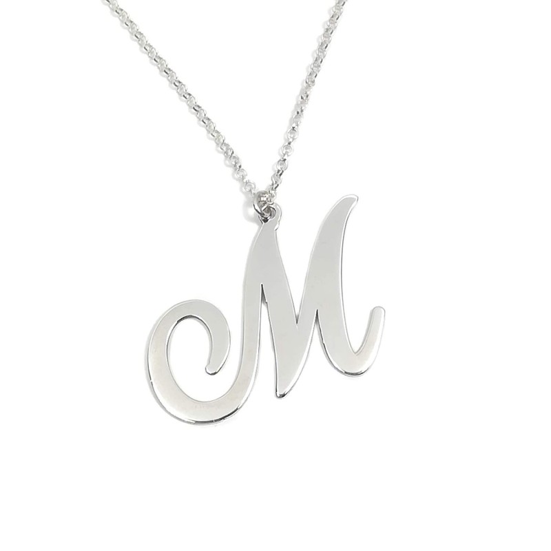 Colgante Letra 35 mm en...