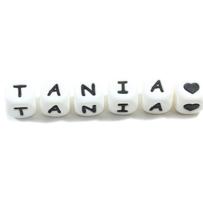 Letras silicona 15mm por...