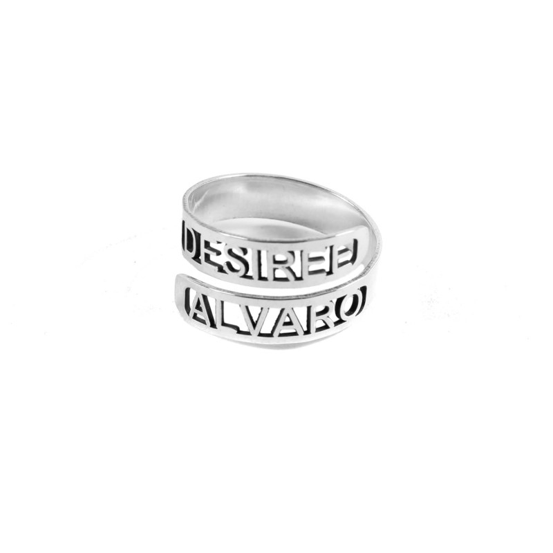 Anillo personalizado con...