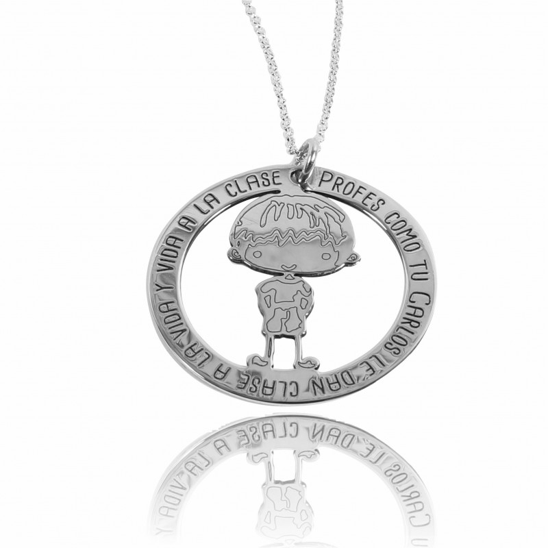 Colgante Frase Niño con el...