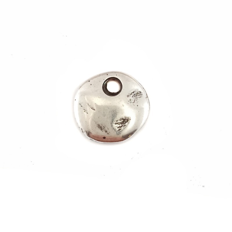 Colgante medalla lisa 12mm