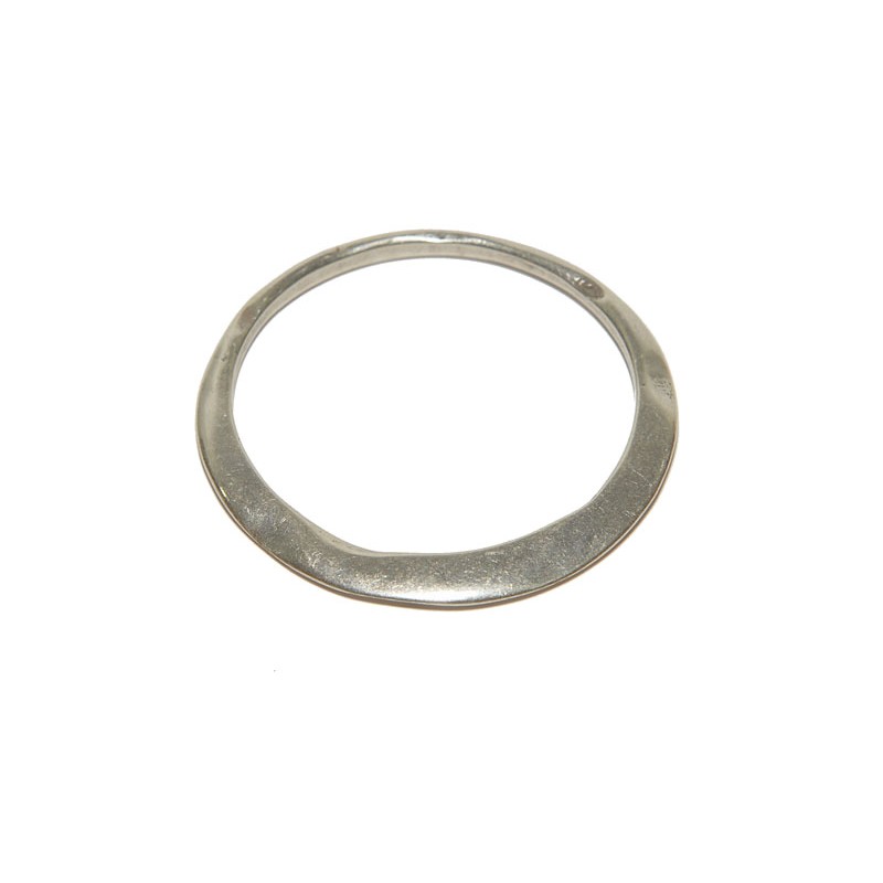 Colgante aro machacado 60mm...