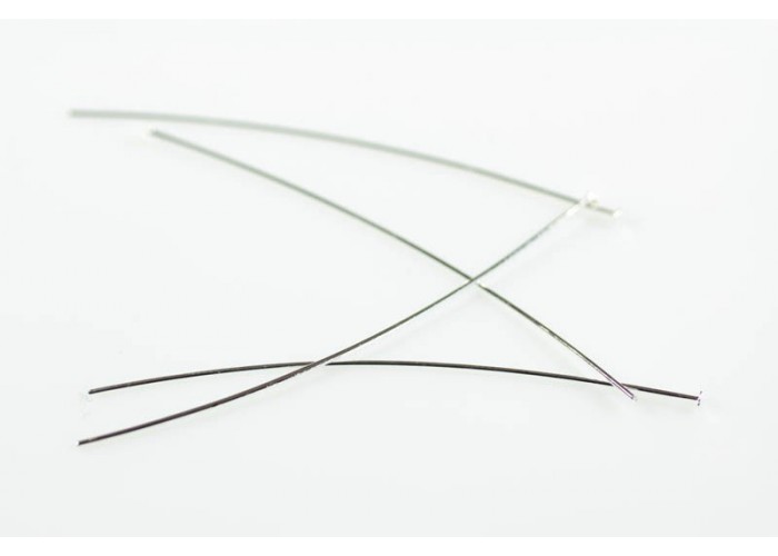 Alfiler acero largo tope...