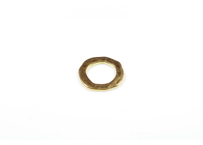 Arandela machacada 30mm ORO